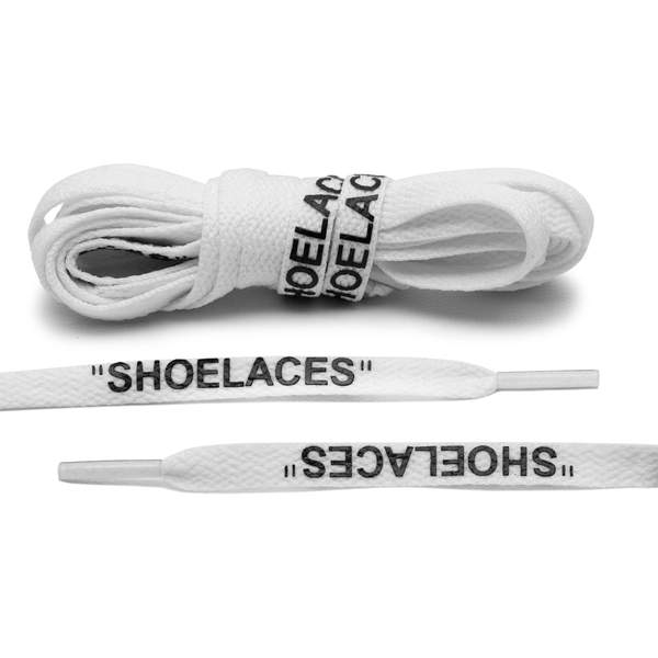White af1 laces hotsell